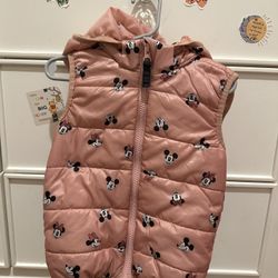 Disney Kids Puffer Vest Jacket 2t