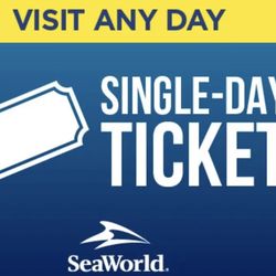 SeaWorld San Deigo Tickets!!!!