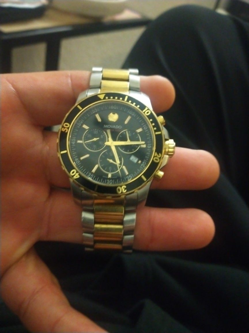 Movado 800 Sieres 3 Tone Was $1500 At Store Still