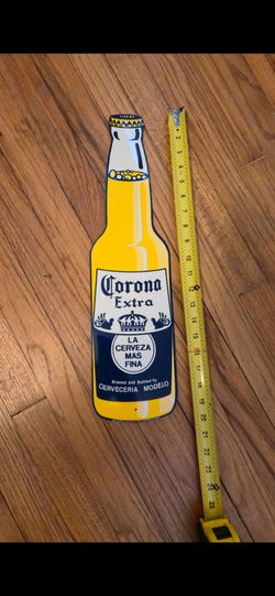 Vintage 1987 Corona Metal Sign