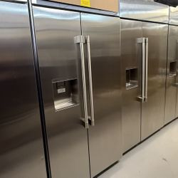 🔥 GE Monogram 36” Built-In Side-by-Side Refrigerator – Stainless Steel 🔥