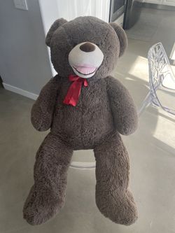 Big Bear Plush w/ Bow