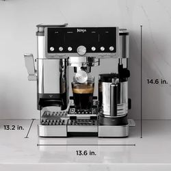 ninja deluxe  caffe pro  brand new !!