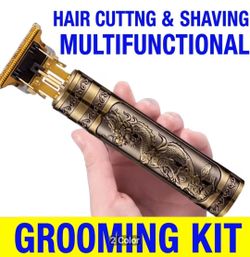 New Dragon Engraved Hair Trimmer Grooming Kit