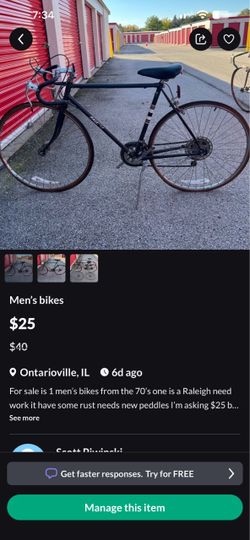 Men’s bike