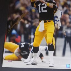 Terry Bradshaw Signed Poster & Authentic NFL Helment for Sale in  Sacramento, CA - OfferUp