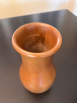 Solid Wood Vase