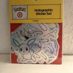Pokémon x Target Holographic Sticker Set