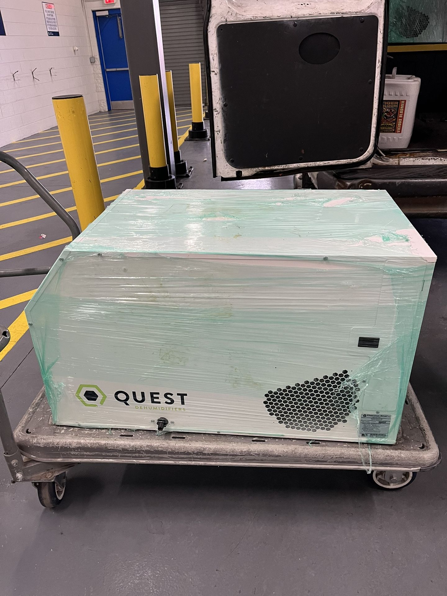 Quest Dual Over Head 165 Dehumidifier 