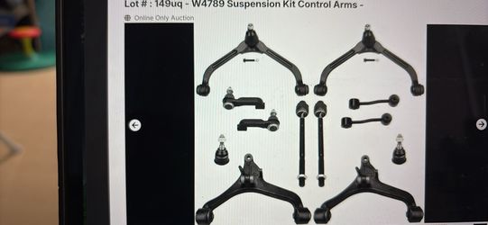 New Drivestar 12pcs Suspension Kit Control Arms w/ Bqll Joints (W4789)