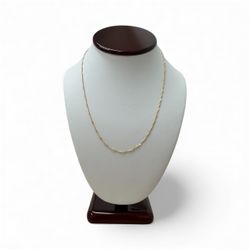 10K Singapore Necklace 