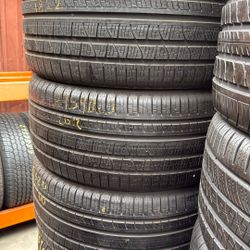 20” tires semi new pirelli 295/40/20 with free installation $80 each