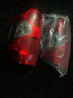 Truck Tail Lights Pair Red LED
