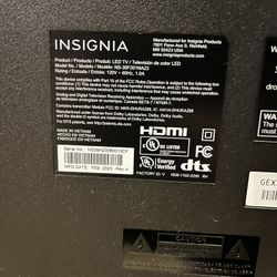 Insignia 39” Class F20 Series LED HD Smart Fire TV