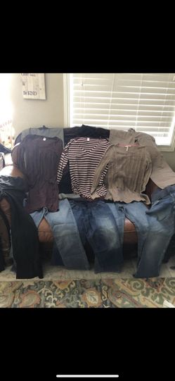 Maternity clothes. Sold as a bundle.