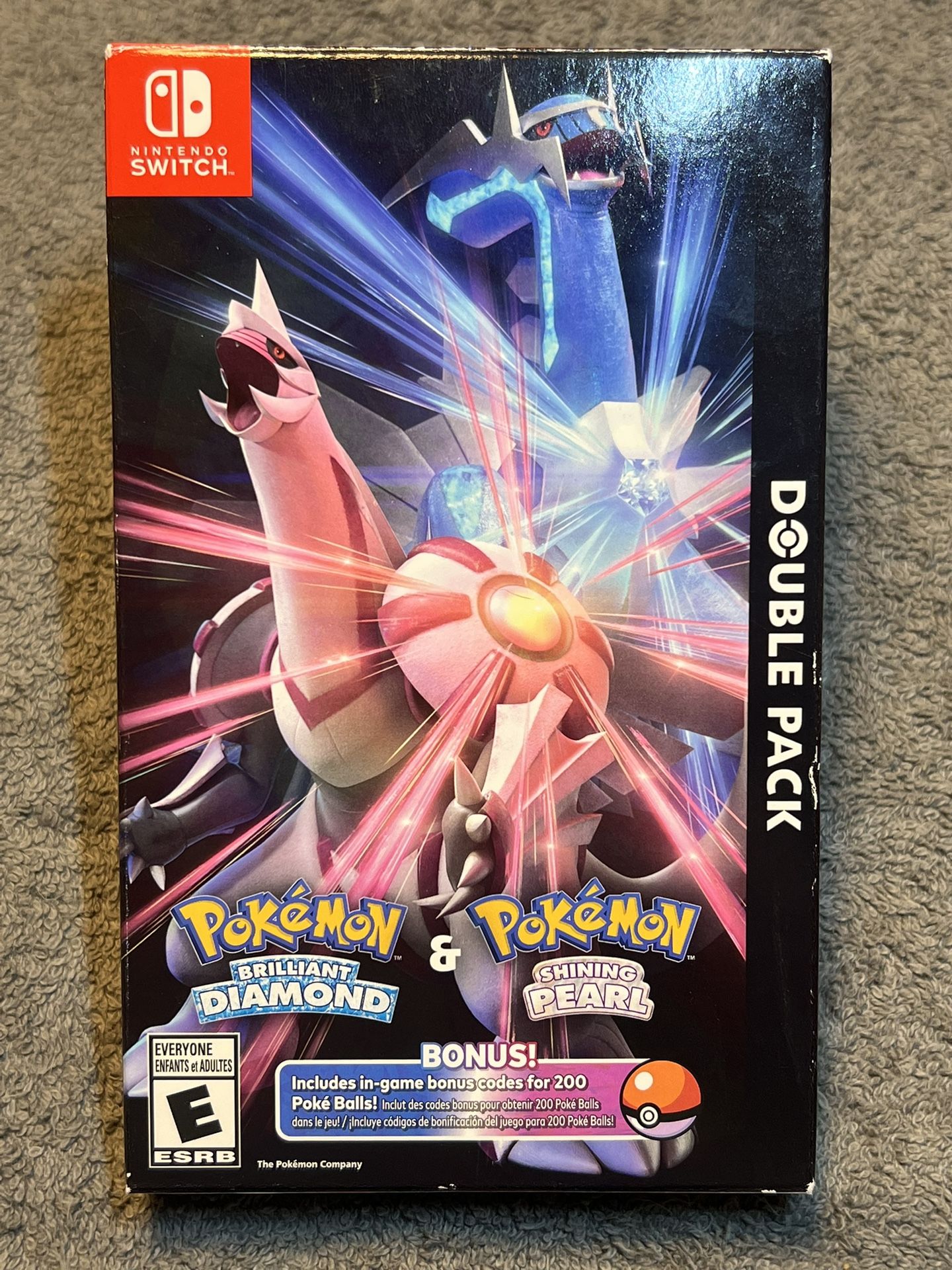 Nintendo Switch Pokemon Brilliant Diamon & Shinning Diamond Double Pack