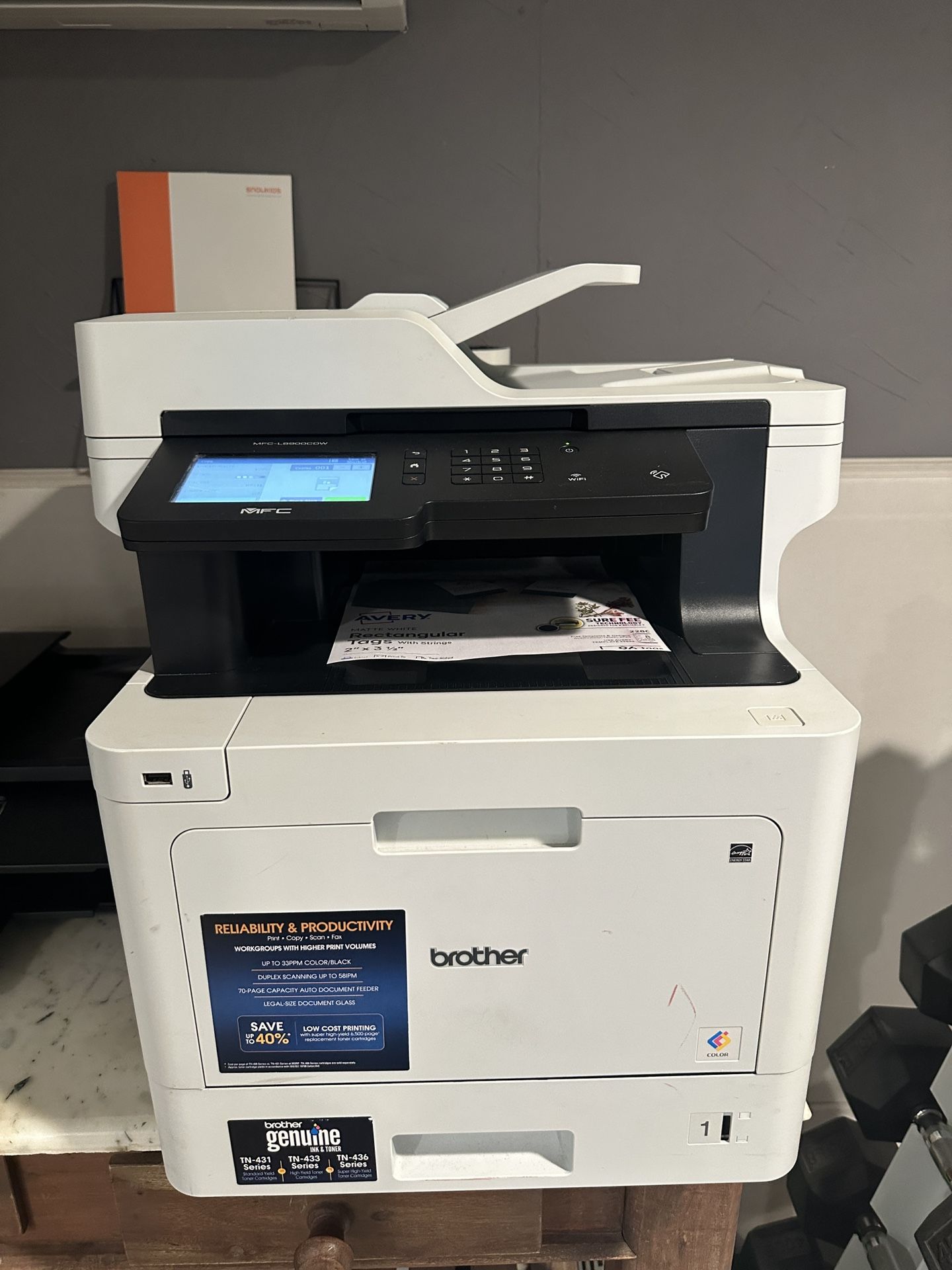Brother MFC-L8900CDW Laser Jet Copy/Printer