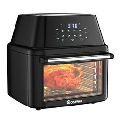 Costway 19 qt Multi-functional Air Fryer Oven Dehydrator Rotisserie