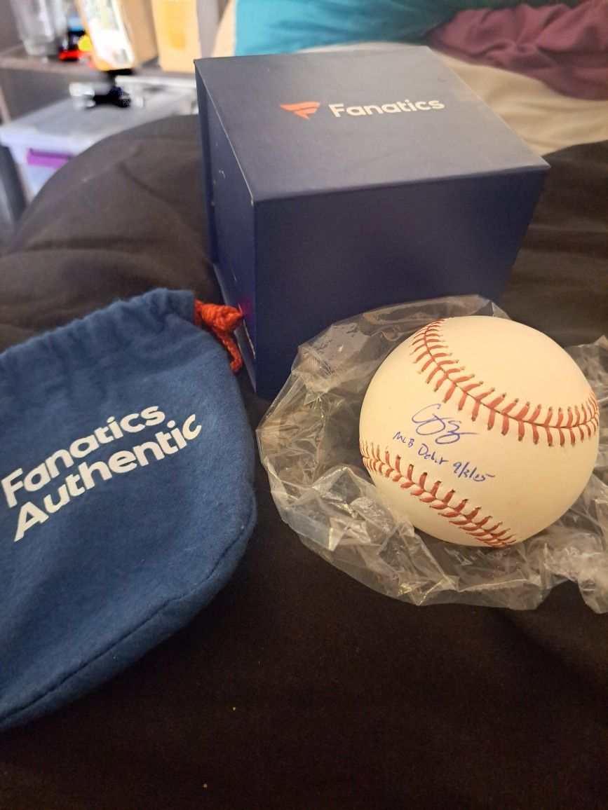 Corey Seager Autograph Baseball