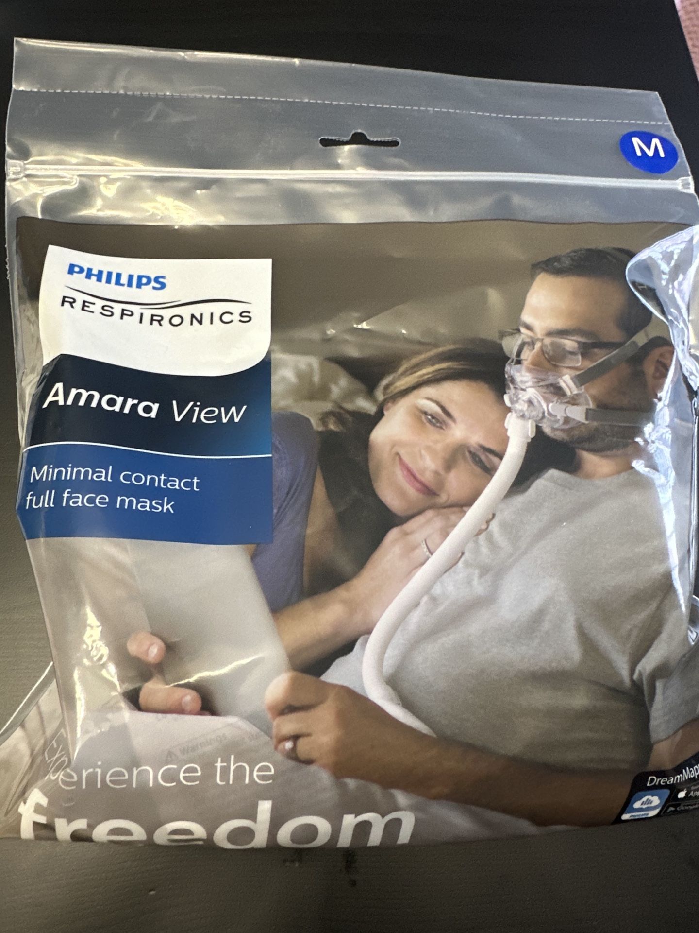 Philips Respironics Amara View Minimal Contact Full Face Mask Medium