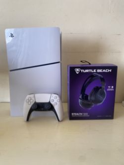 Ps5 Pro Slim With Brand New Headset EVERYTHING PERFECT CONDITION