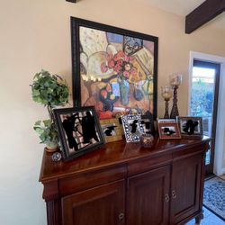 Large Z Gallerie Framed Wall Art – $30