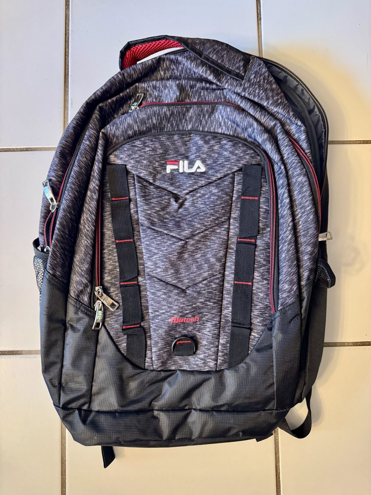 BRAND NEW! FILA BACKPACK WITH ORGANIZER POCKETS