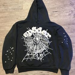 Black Sp5der Hoodie 