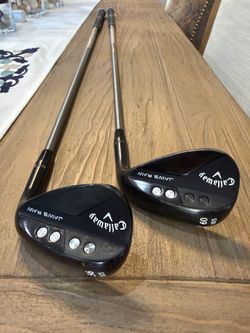 Callaway Jaws Raw Plasma Black Set 54° & 60° Wedges