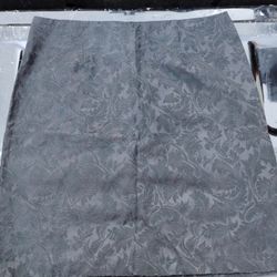 Floral Embroidery Mini Skirt 