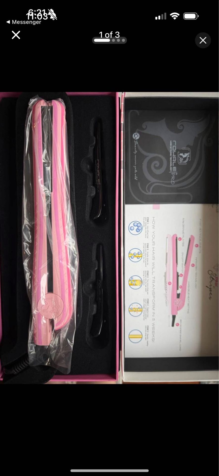 Pink Straightener
