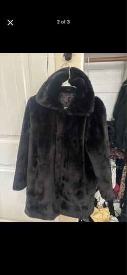Christian siriano fur coat