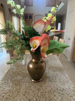 Flower With Vase