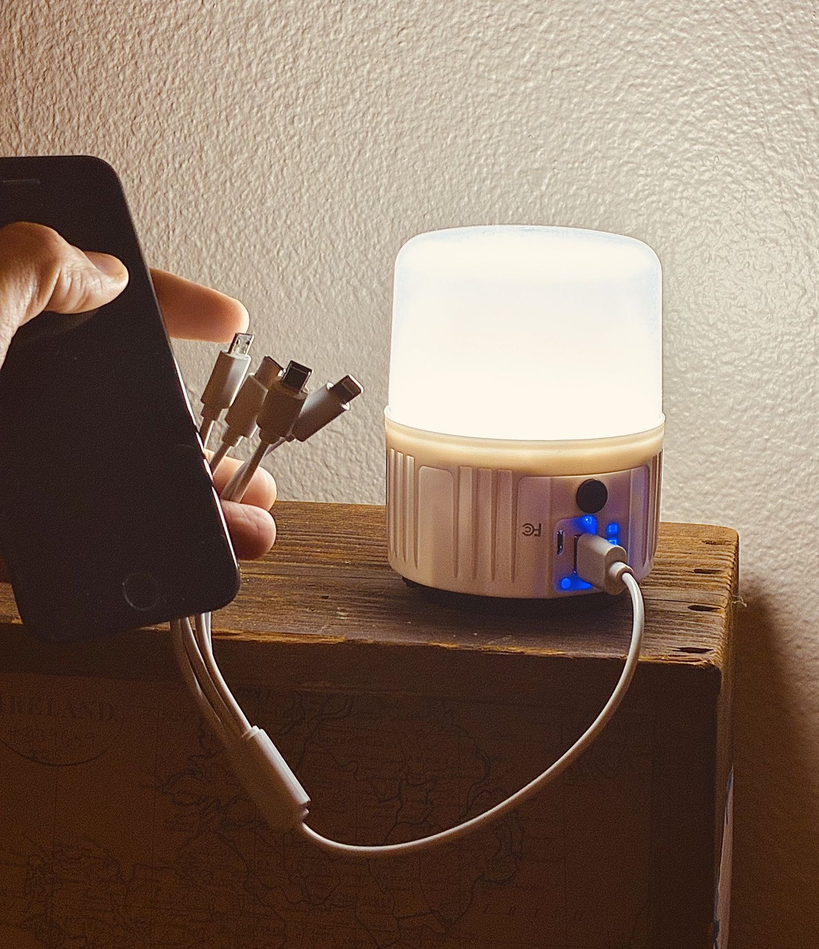 Solantern (portable power-bank & lantern ) $ 19.99