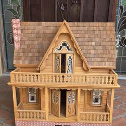 Vintage Alpine Mansion doll house