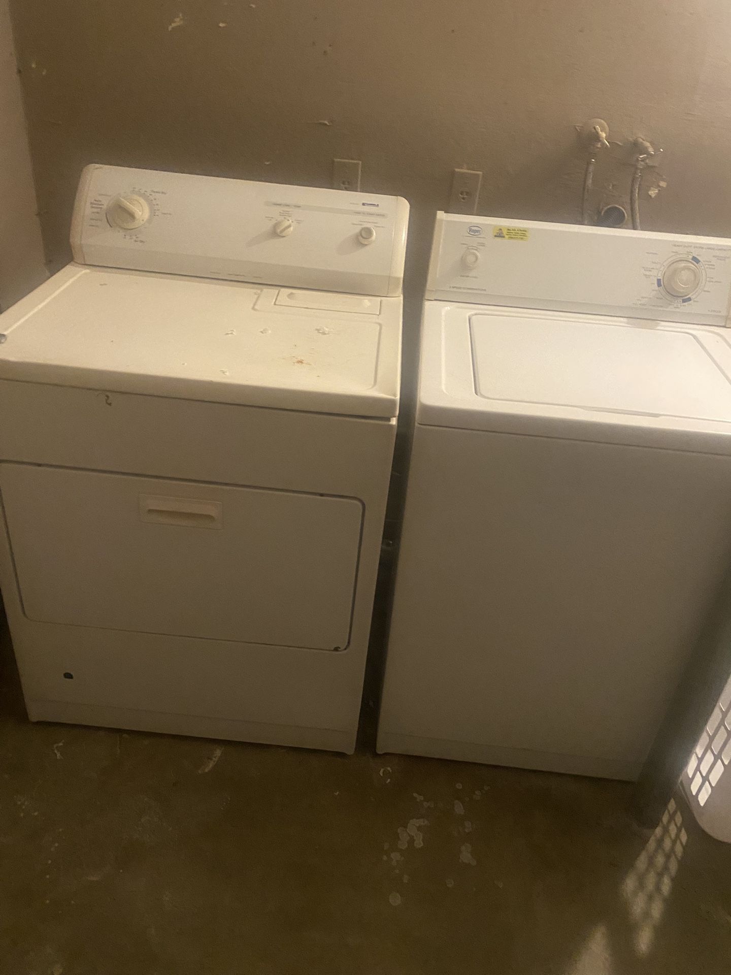 Washer And Dryer Set 