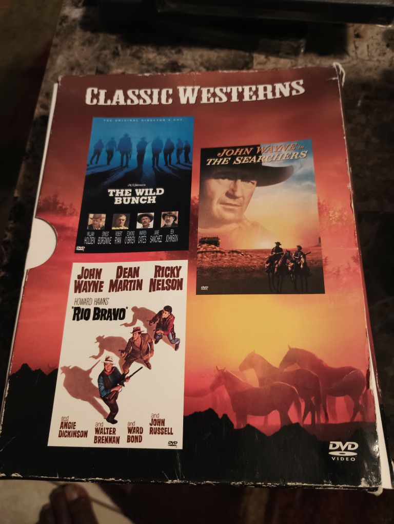 Classic Westerns (DVD, 2001, 3-Disc Set)