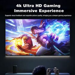 Retro Game Console Stick Game Nostalgia Gaming Stick Dual 2.4G Wireless Controllers Plug & Play TV Video Gaming Stick Smart 4k Ultra HD Immersive 