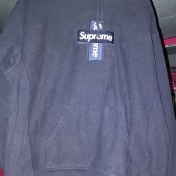 Supreme Hoodie Cross Box Logo