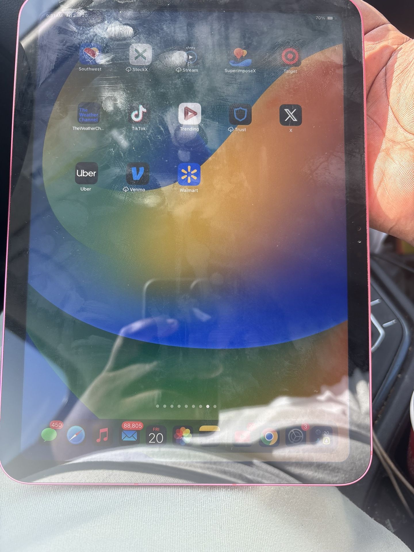 8th Generation iPad Pink