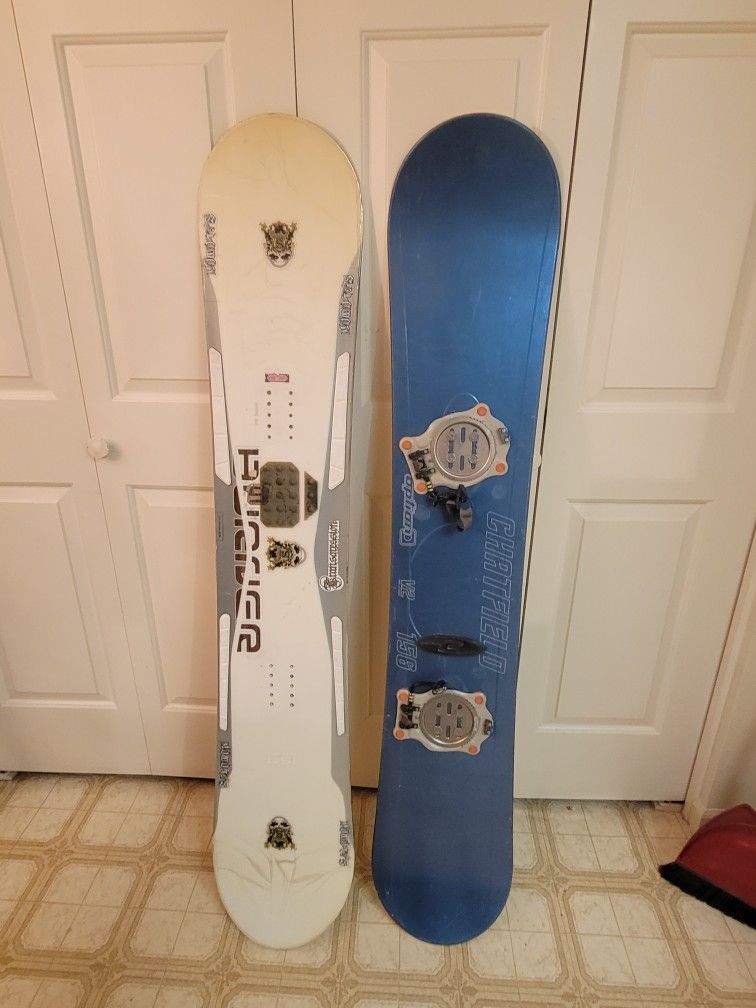 Option 156 And Salomon Burner 157 Snowboard