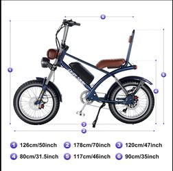 Electric cruiser bike 2000W 31MPH