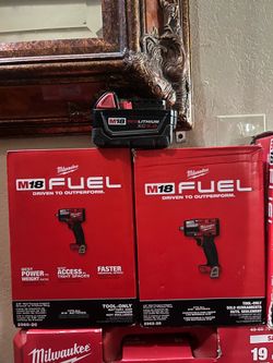 Milwaukee Fuel M18 Impact Wrench Bundle