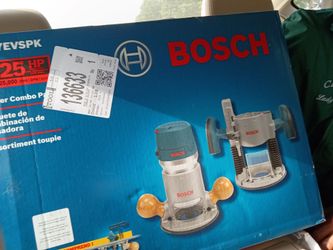 Bosch router combo pack
