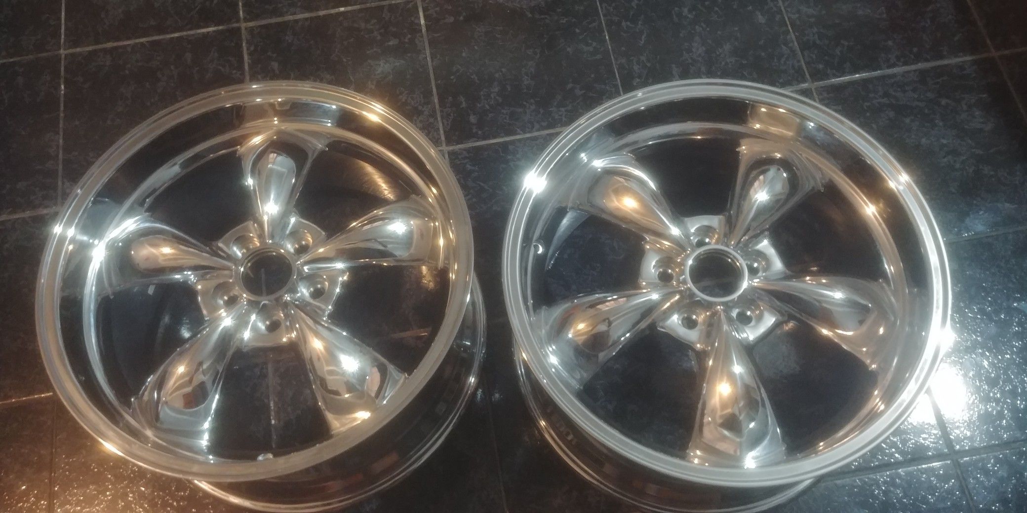 Chrome rims