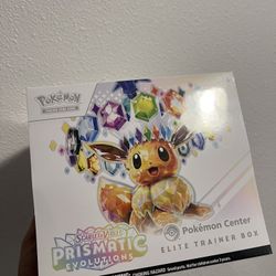 Pokemon Center Prismatic Evolutions ETB
