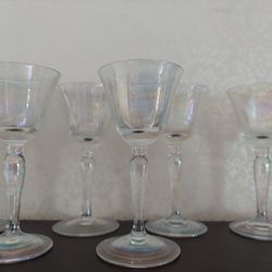 Vintage Cordial Glasses