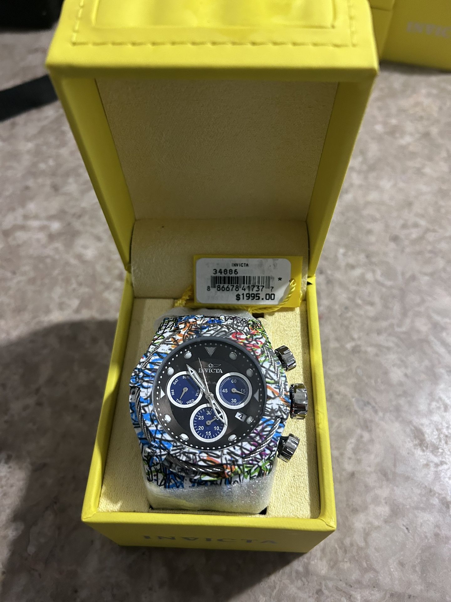 Invicta Bolt Zeus Graffiti Watch