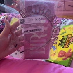 birthday girl headband 