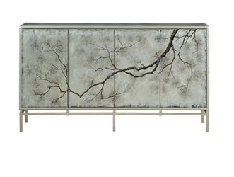 Silver Forest Winter mist four-door credenza